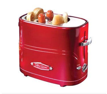 Nostalgia American home automatic mini hot dog breakfast machine sausage machine toaster