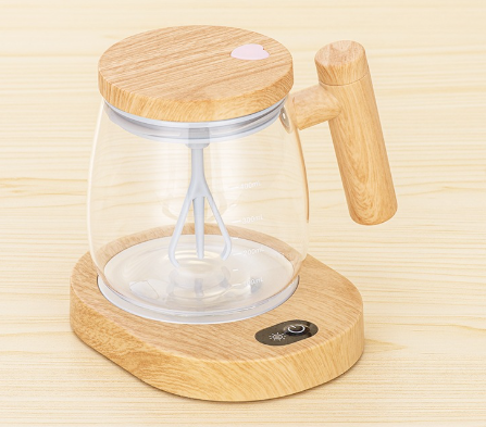 Electric Mixing Glass Self Stirring Coffee Mug