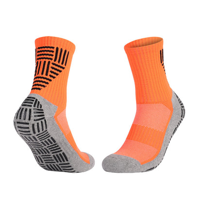 Thick Towel Bottom Mid-calf Soccer Socks Non-slip Sweat-proof Athletic Socks