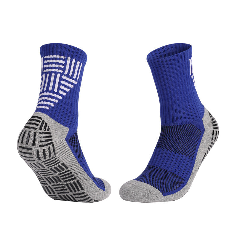 Thick Towel Bottom Mid-calf Soccer Socks Non-slip Sweat-proof Athletic Socks