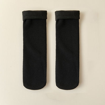 Fleece-lined Warm Elderly Winter Men Room Socks