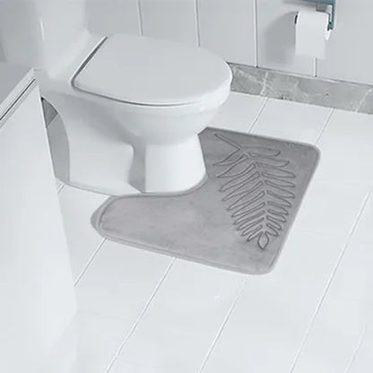 Memory Foam Bath Mat Toilet Mat Extra Soft Non-Slip Bathroom Mat Super