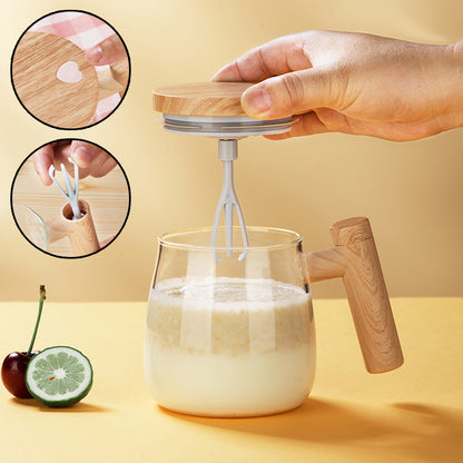 Electric Mixing Glass Self Stirring Coffee Mug