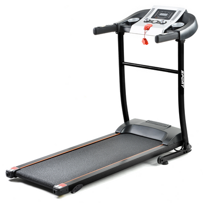 Folding Treadmill with Safety Lock with LCD Monitor